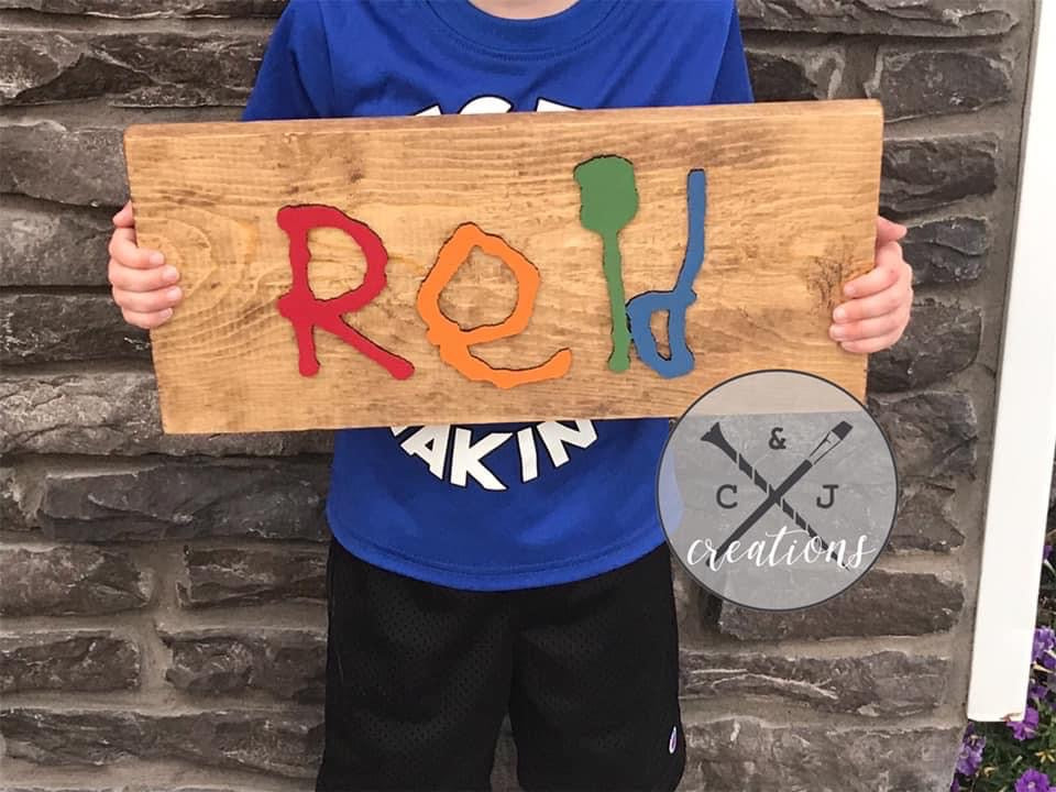 Keepsake Handwriting Sign- unframed