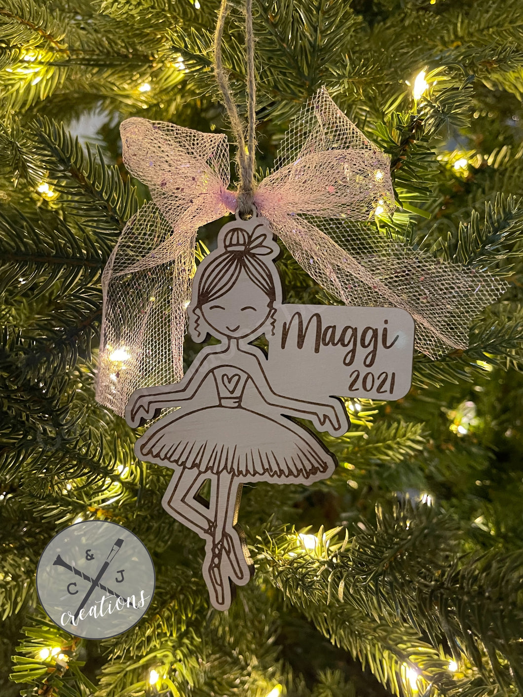 Tiny Dancer Ornament