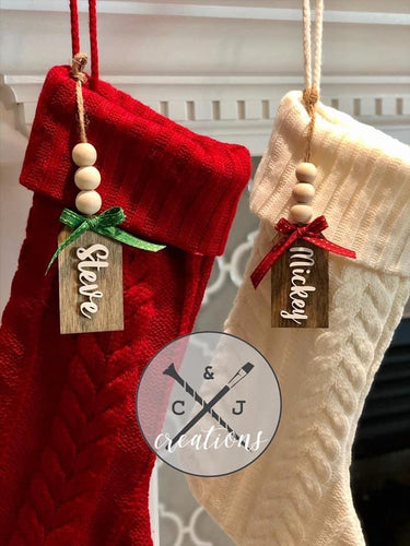 Personalized Stocking Tags