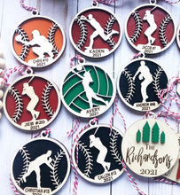 Load image into Gallery viewer, Sports Ornament