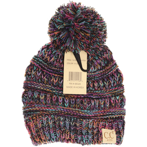 Kids Multi Tone Beanie