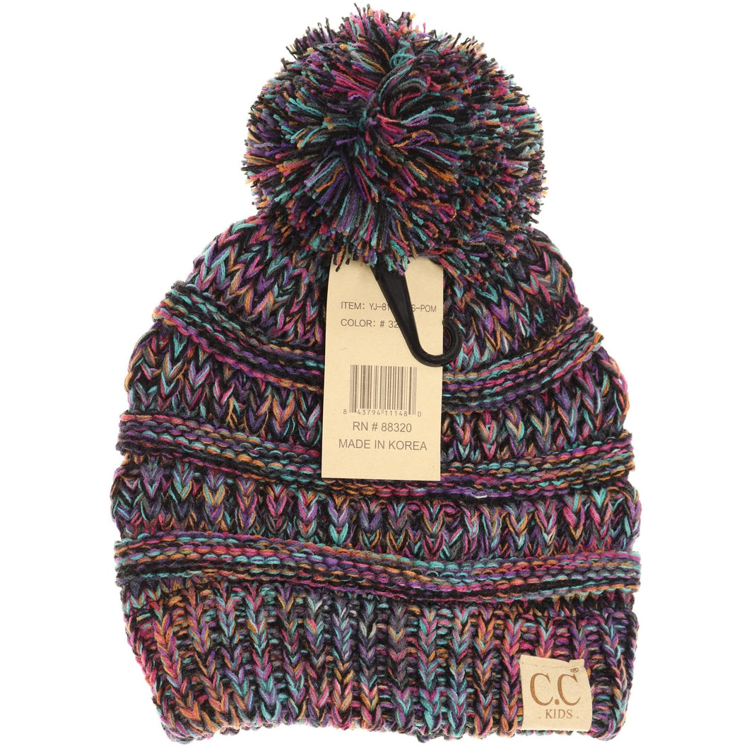 Kids Multi Tone Beanie