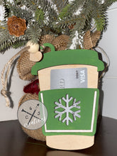Load image into Gallery viewer, Coffee Gift Card Holder/Ornament